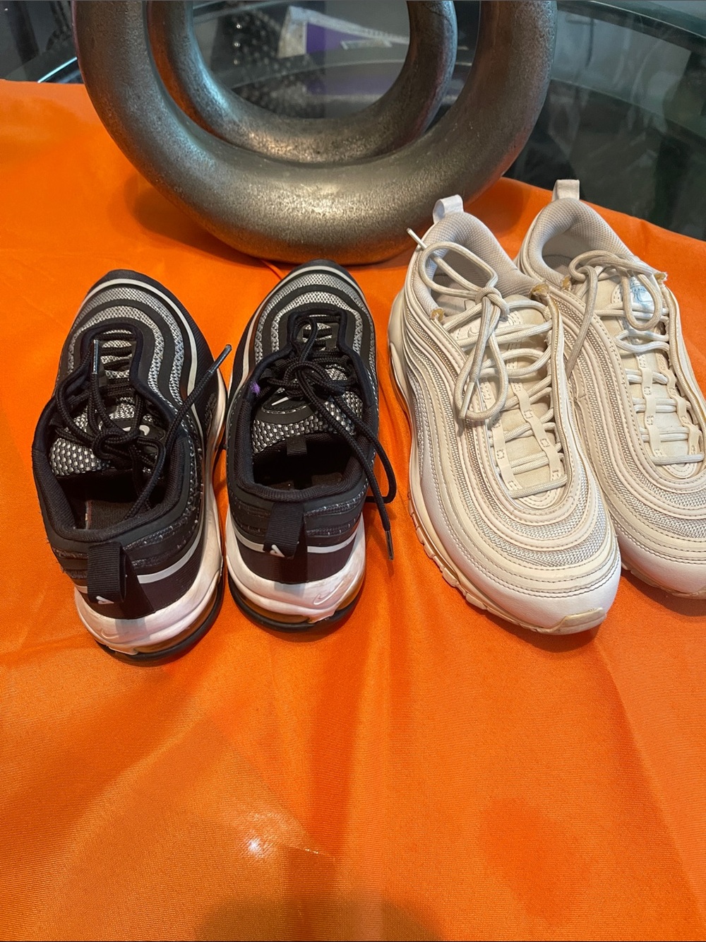 Two pair Women Nike airmax 97 SE